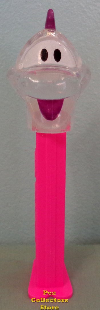 (image for) Clear Colorless Crystal He Saur Pez-a-saur Pez Loose