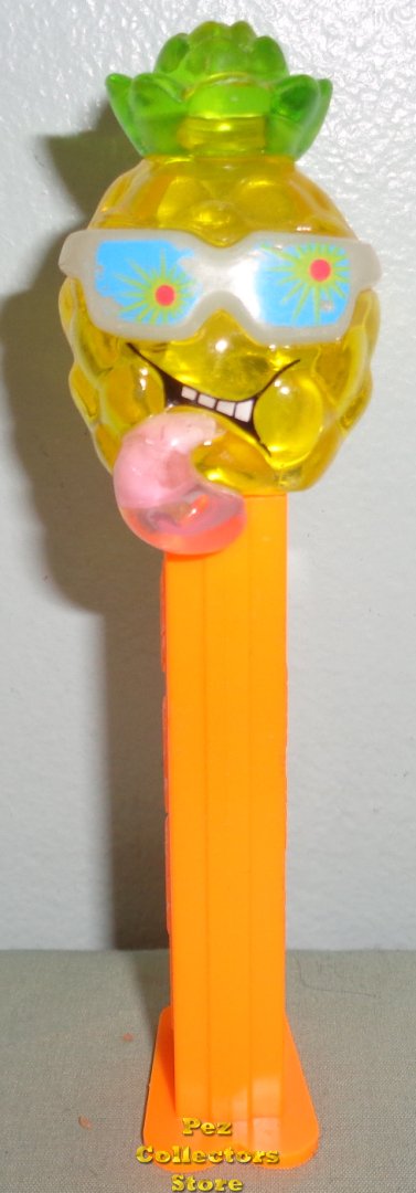 (image for) Colored Crystal Pineapple Sourz Pez Loose - Click Image to Close