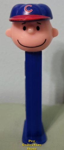 (image for) 2002 Chicago Cubs Dark Blue Charlie Brown Pez Loose