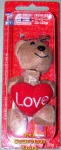 (image for) Cuddle Cubs Brown Bear Plush LOVE Pez Petz