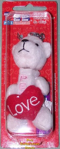 (image for) Cuddle Cubs White Bear Plush LOVE Pez Petz