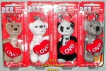 (image for) 2007 Cuddle Cubs Set of 4 Plush LOVE Pez Petz