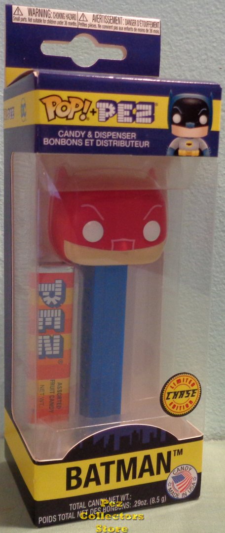 (image for) DC Pink Hood Batman Chase Funko POP!+PEZ - Click Image to Close
