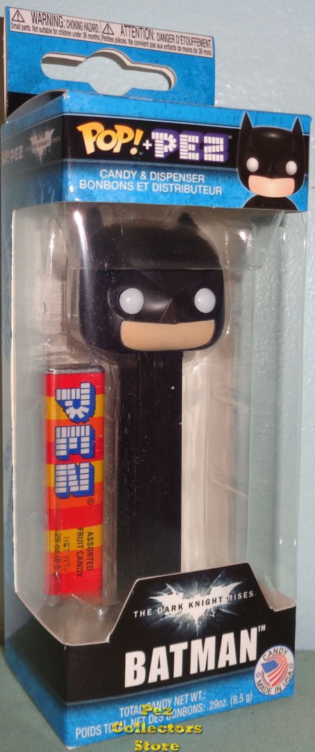 (image for) DC Dark Knight Rises - Batman POP!+PEZ - Click Image to Close