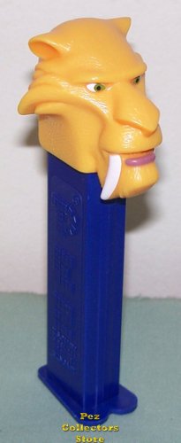 (image for) Diego the Saber Tooth Tiger on Blue from Ice Age 3 Pez Loose