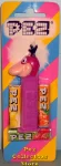 (image for) Dino Flintstones Mauve Stem Pez Mint on Arabic Striped Halo Card