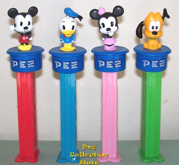 (image for) Euro Disney Cuties Click and Play Set of 4 Loose - Click Image to Close