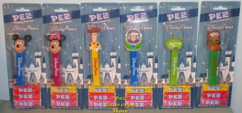 (image for) Disney Parks Exclusive Pez Set of 6 Mickey Minnie Toy Story MOC