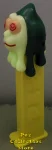 (image for) Dark Green Slimy Sid with GITD Face and Non Glow Eyes Test or Backdoor Pez