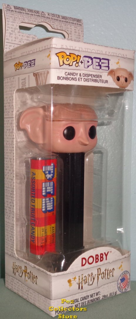 (image for) Harry Potter Dobby POP!+PEZ - Click Image to Close