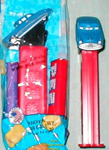 (image for) Doc Hudson from Disney Cars Pez with Hudson Hornet copyright MIB