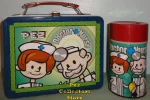 Pez Doctor and Nurse Lunch Box and Thermos