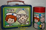 Pez Doctor and Nurse Lunch Box and Thermos Pez Doctor and Nurse Lunch Box and Thermos