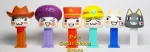 (image for) Set 029 Dokodemo Issyo 2 Mini Pez Dispenser set of 6