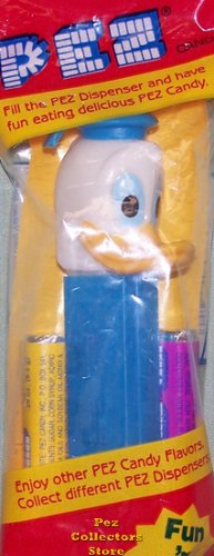 (image for) Old Discontinued Donald Duck Pez - Closed Beak MIB