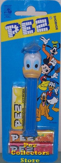 (image for) European Disney Donald Duck Closed Beak Pez MOEC