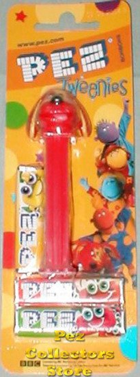 (image for) Doodles Pez Mint on European card