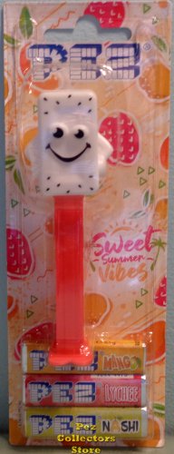 (image for) European Exclusive Dragon Fruit Pez Candy Brick Mascot Pez MOC!