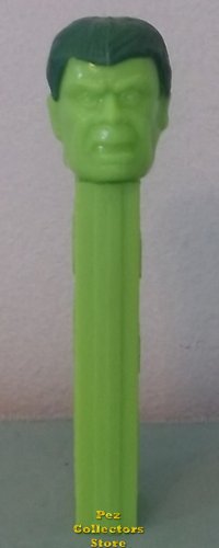 (image for) Light Green Incredible Hulk A Pez 3.9 NF Hong Kong stem