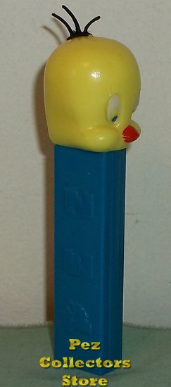 Tweety A Plastic Eyes long Feather 3.9 No Feet Pez