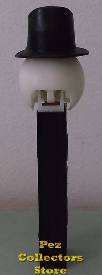 Modal Additional Images for Snowman A Pez, Removeable Short Hat, Eyes, Mouth and Nose 3.9 Black NF Yugo Stem
