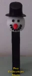 (image for) Snowman A Pez, Removeable Short Hat, Eyes, Mouth and Nose 3.9 Black NF Yugo Stem