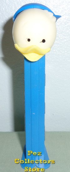 (image for) Duck Child Pez Blue Hat Hand painted Pupil Transition Stem - Click Image to Close