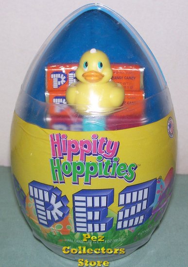 (image for) Easter Ducky on Blue in Blue Easter Egg