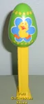 Ducky on Green Easter Egg Pez Loose