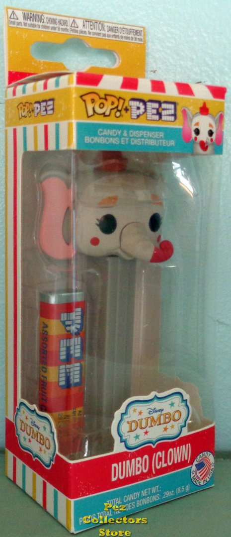 (image for) Disney Dumbo Clown POP!+PEZ - Click Image to Close