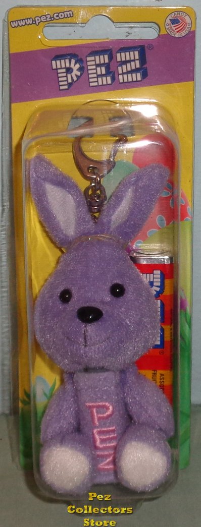 (image for) 2012 Easter Plush Purple Long Ear Rabbit MIP - Click Image to Close