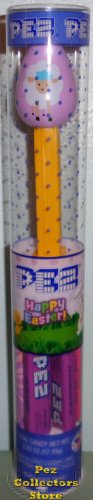 (image for) Easter Egg with Lamb Pez Mint in Tube 2018 Packaging