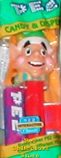 (image for) Elf 2002 Christmas Pez MIB - Click Image to Close