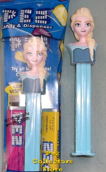 (image for) Elsa the Snow Queen from Disney Frozen Pez Set MIB