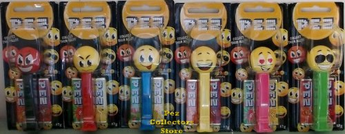 (image for) Australian Emoticon Pez Set of 6 MOC