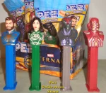 Ikaris, Sersi, Kro and Celestial Marvel Eternals Pez Set MIB