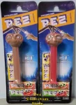 (image for) 2 ET Pez Red and Brown Mint on European Card