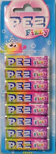 (image for) 8 rolls European PEZ Fizzy Dated 02 2020 MOC
