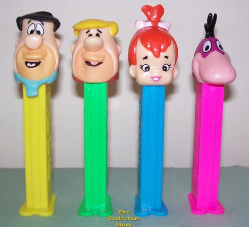 (image for) Complete Set of European Discontinued Flintstones Pez!