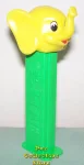 Euro Elephant 1997 Kooky Zoo Pez darker green Loose (image for) Euro Elephant 1997 Kooky Zoo Pez darker green Loose