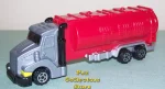 (image for) 2010 Eurotransporter Tanker Truck Pez Big Smokestack Gray on Red