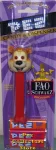 (image for) Red Stem FAO Schwarz Bear Pez Mint on Exclusive Card