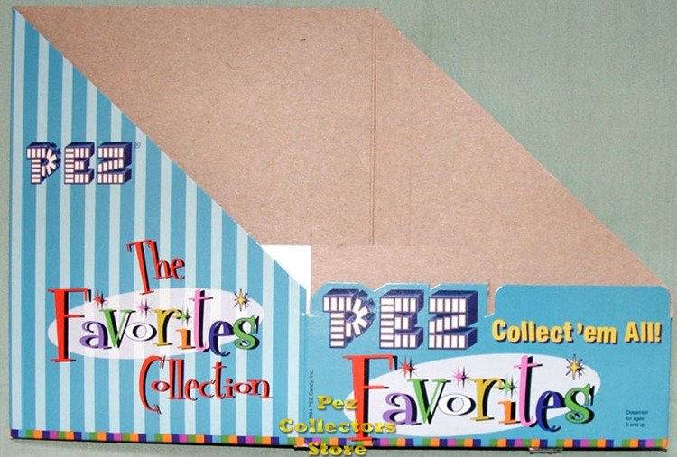 (image for) Favorites Pez Counter Display 12 count Box
