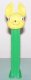 (image for) Fat Earred Bunny FEB Pez Yellow head 3.9 thin feet Yugo