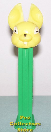 (image for) Fat Earred Bunny FEB Pez Yellow head 3.9 thin feet Yugo