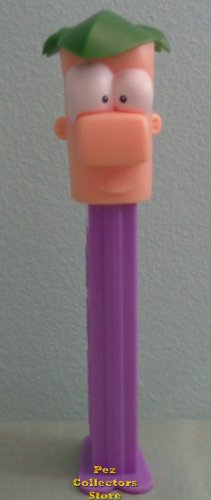 (image for) Ferb Fletcher Pez Dispenser from Phineas and Ferb Loose