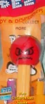 (image for) Angry Funky Face Pez on Yellow Stem MIP