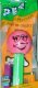 (image for) Batting Lashes Funky Face Pez on Green Stem MIB