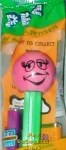 (image for) Batting Lashes Funky Face Pez on Green Stem MIB