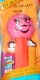 (image for) Batting Lashes Funky Face Pez on Orange Stem MIB